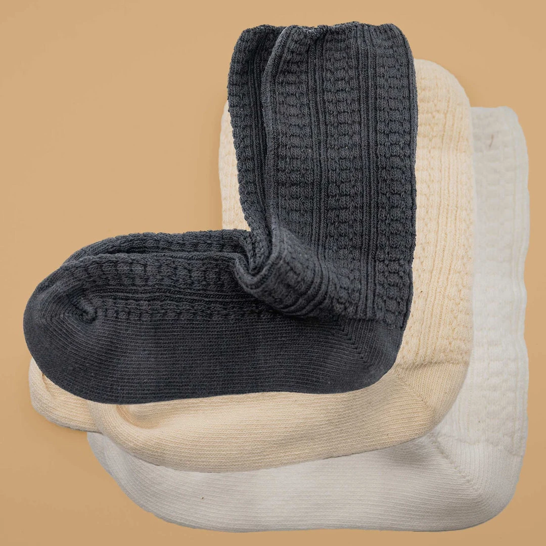 CATSKILL 3-Pack Organic Cotton Jacquard Socks for Men - Made in USA 2 CATSKILL 3-Pack Organic Cotton Jacquard Socks (Made In USA)