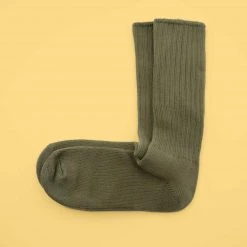 WILLAMETTE 3-Pack Organic Cotton Casual Crew Socks (USA)