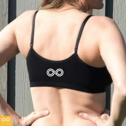 Vendor-unknown LADYVILLE Organic Cotton Bra (Adjustable Straps, Soft Cup Inserts) (Made In USA) Bras