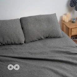 ELMSBURY Organic Hemp Bed Sheets Set - Duvet Cover, Pillowcases & Sheet Set | Eco-Friendly Bedding 8 Vendor-unknown ELMSBURY Organic Hemp Bed Sheets Pillowcases Duvet Covers & Sheet Sets BedBath