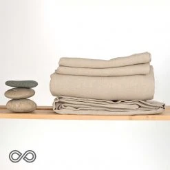 ELMSBURY Organic Hemp Bed Sheets Set - Duvet Cover, Pillowcases & Sheet Set | Eco-Friendly Bedding 10 Vendor-unknown ELMSBURY Organic Hemp Bed Sheets Pillowcases Duvet Covers & Sheet Sets BedBath