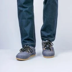 CASTLEROCK Zero-Drop Men's Hemp Shoes With Natural Rubber Sole