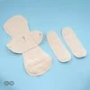 Vendor-unknown Organic Cotton Night Time Washable Menstrual Pad (Made In USA) (1 Piece) (Latex-free) Feminine Hygiene