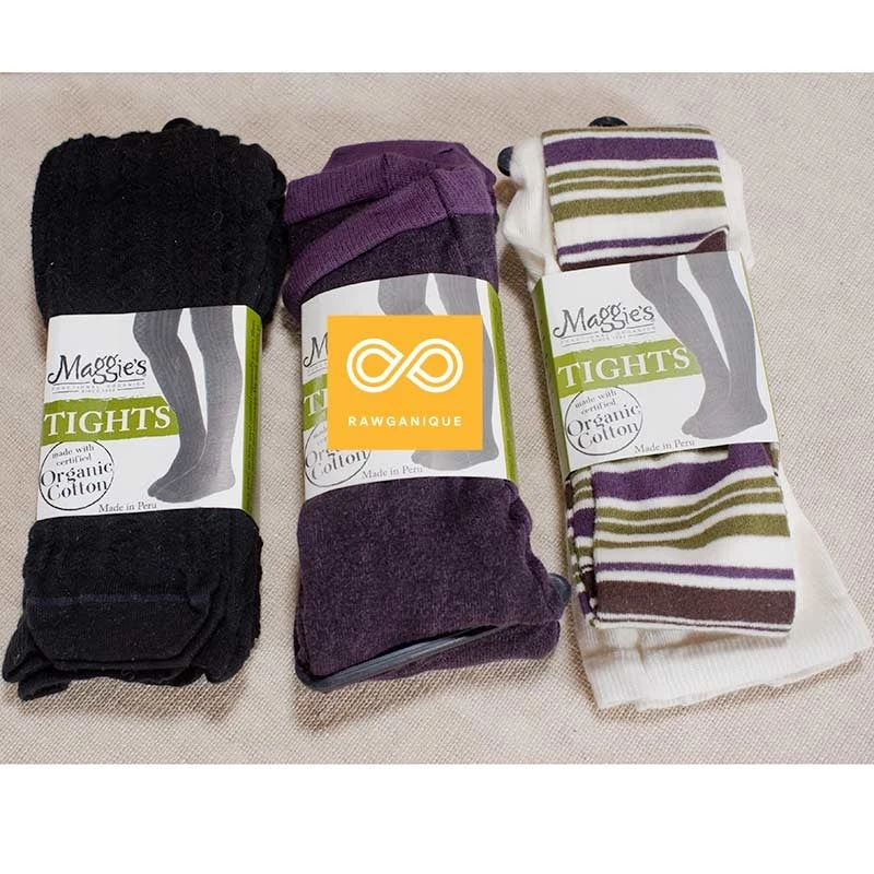 Organic Cotton Tights for Women - Comfortable & Breathable Bottoms 2 Vendor-unknown Bottoms Organic Cotton Tights