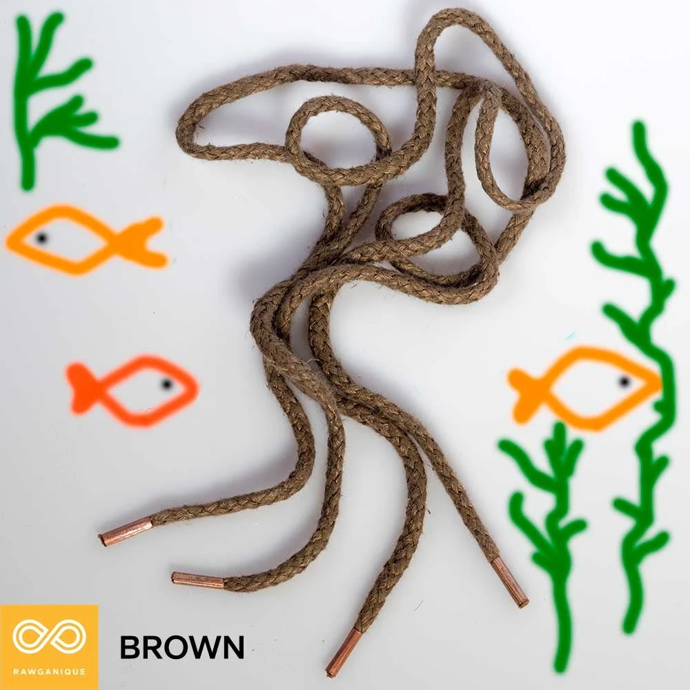 Easter Island 100% Hemp Shoelaces - Solid Colors | Eco-Friendly & Durable 4 Vendor-unknown Easter Island 100% Hemp Shoelaces (Solid Colors)