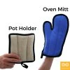 Vendor-unknown Hemp Pot Holder (Polyester Fill) (Closeout)