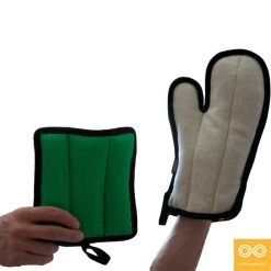 Vendor-unknown Hemp Pot Holder (Polyester Fill) (Closeout)