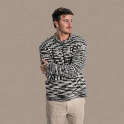 Vendor-unknown BRUGES 100% Organic Belgian Linen Heritage Sweater (Unisex) Warmwear & Outerwear