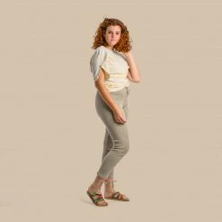 Vendor-unknown SANTA BARBARA 100% Organic Linen Yoga Leggings