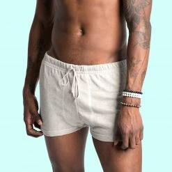MOZART 100% Organic Linen Knit Boxers for Men - Breathable & Comfortable Underwear 13 Vendor-unknown MOZART 100% Organic Linen Knit Boxers (OC Thread)