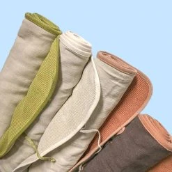 Vendor-unknown Asana 100% Hemp Yoga Mat (double Layer) (24" X 72") (PVC-free) Hemp Lovers