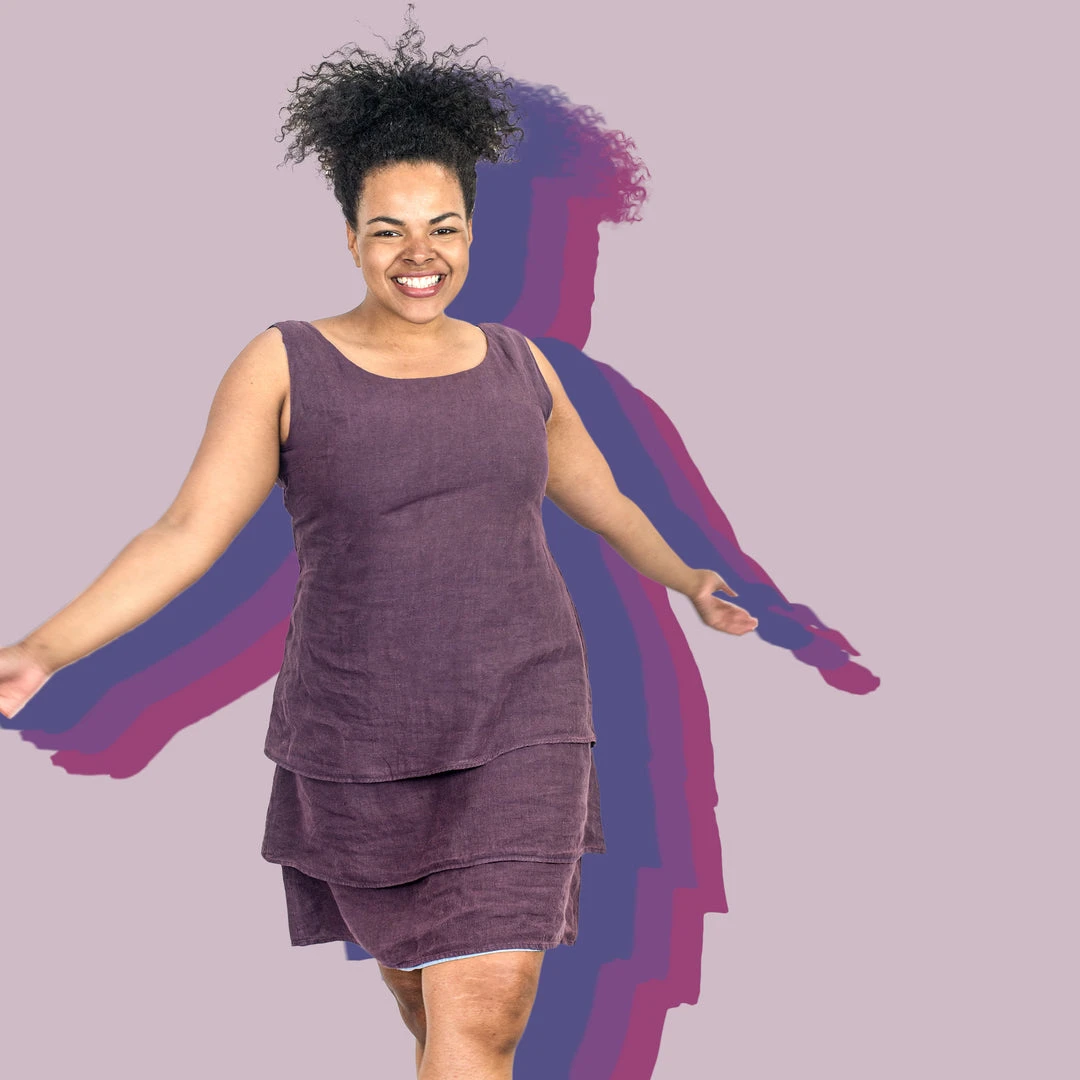 JACQUELINE Short Hemp Gown Dress for Women - 43% Off | Eco-Friendly & Stylish 1 Vendor-unknown JACQUELINE Short Hemp Gown Dress (Discontinued) (43% Off) Dresses