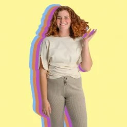 Vendor-unknown RITA HAYWORTH Organic Cotton Blouse Women