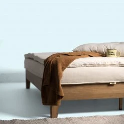 Vendor-unknown FLORIDA 100% Natural Rubber Latex Topper In Organic Cotton Sateen Casing (Handmade In USA) BedBath