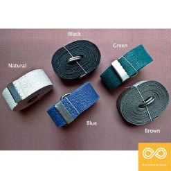 Vendor-unknown Hemp Yoga Strap (6' Or 8' Long)