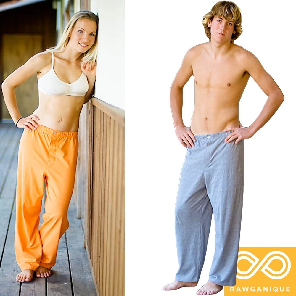 Organic Cotton Yoga Jammies - Comfortable Sleepwear for Men & Women | WFH & Outdoor 1 Vendor-unknown Organic Cotton Yoga Jammies