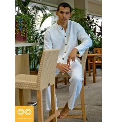 Vendor-unknown Shirts Italian Hemp Renaissance Shirt (Unisex)