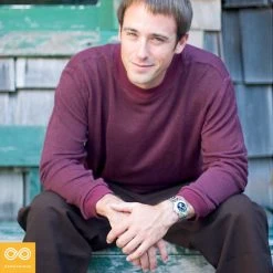 Vendor-unknown FREDERIC Men's Hemp Knit Mock Turtleneck (Discontinued)