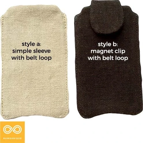 Vendor-Unknown Hemp iPhone Sleeve - Eco-Friendly Bags & Shoes Accessories 2 Vendor-unknown Hemp IPhone Sleeve ShoesBags&More