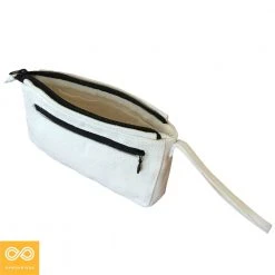 Vendor-unknown ShoesBags&More DUBLIN 3-in-1 100% Organic Hemp Pouch - Wristlet (7.25”x4.75”)