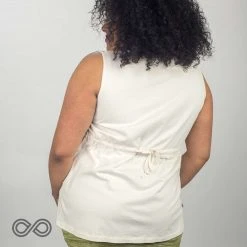 Vendor-unknown ALICE SPRINGS Organic Cotton Tank Blouse