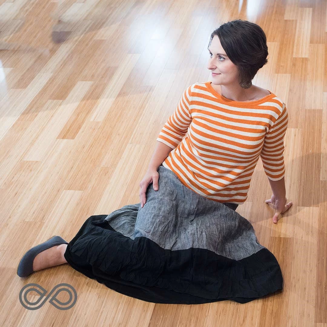 CARMEN FANTASY 100% Organic Linen Skirt for Women - Multi-Layered Elegance 6 Vendor-unknown CARMEN FANTASY 100% Organic Linen Skirt (Multiple Layers)