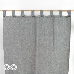 48"x72" BERKELEY 100% Organic Hemp Curtain Panel for Bedroom & Living Room - Eco-Friendly Home Decor 14 Vendor-unknown 48