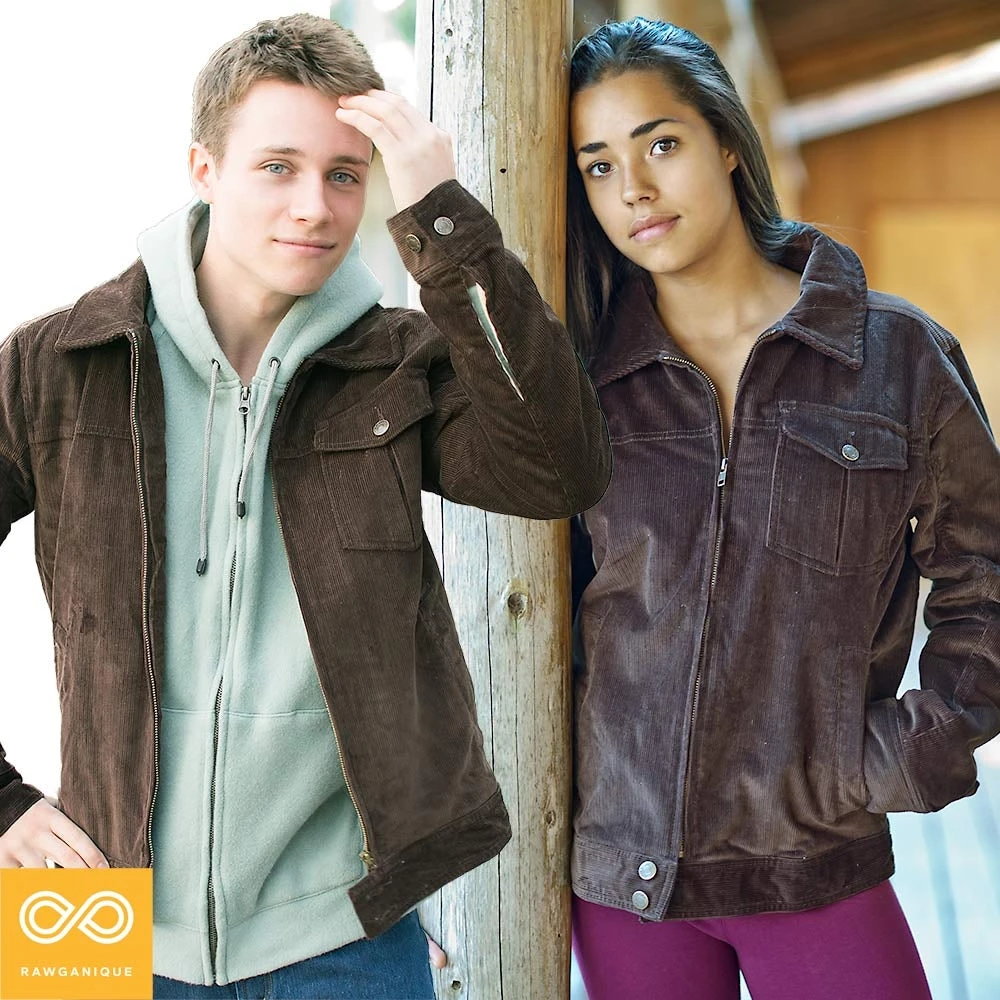 TOFINO Organic Cotton Corduroy Jacket - Warm & Stylish Outerwear for Men & Women 1 Vendor-unknown TOFINO Organic Cotton Corduroy Jacket Warmwear & Outerwear