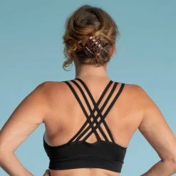 Vendor-unknown Bras BEVERLY Organic Cotton Triple-Strap Active Bra (Made In USA)