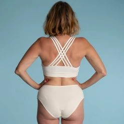 Vendor-unknown Bras BEVERLY Organic Cotton Triple-Strap Active Bra (Made In USA)