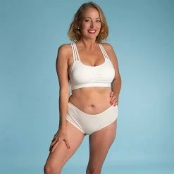 Vendor-unknown Bras BEVERLY Organic Cotton Triple-Strap Active Bra (Made In USA)