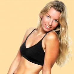 Vendor-unknown Organic Cotton Cami Bra Top (Made In USA)