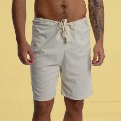 ARIZONA Elastic-free Unisex 100% Organic Cotton No-Frills Shorts (Made In USA)