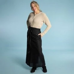 Vendor-unknown 100% Organic Hemp Bistro Apron Kitchen