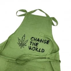 Vendor-unknown Printed Tees & More Maestro 100% Organic Hemp Apron (Plain Or Printed)