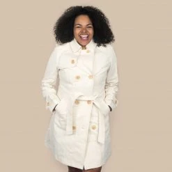 Vendor-unknown AUDREY Organic Cotton Trench Coat