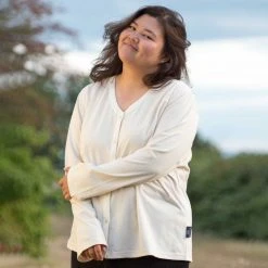 AVIGNON 100% Organic Prima Cotton Jersey Shirt - Women's Lounge Top & Sleepwear 17 Vendor-unknown AVIGNON 100% Organic Prima Cotton Jersey Shirt / Lounge Top Women