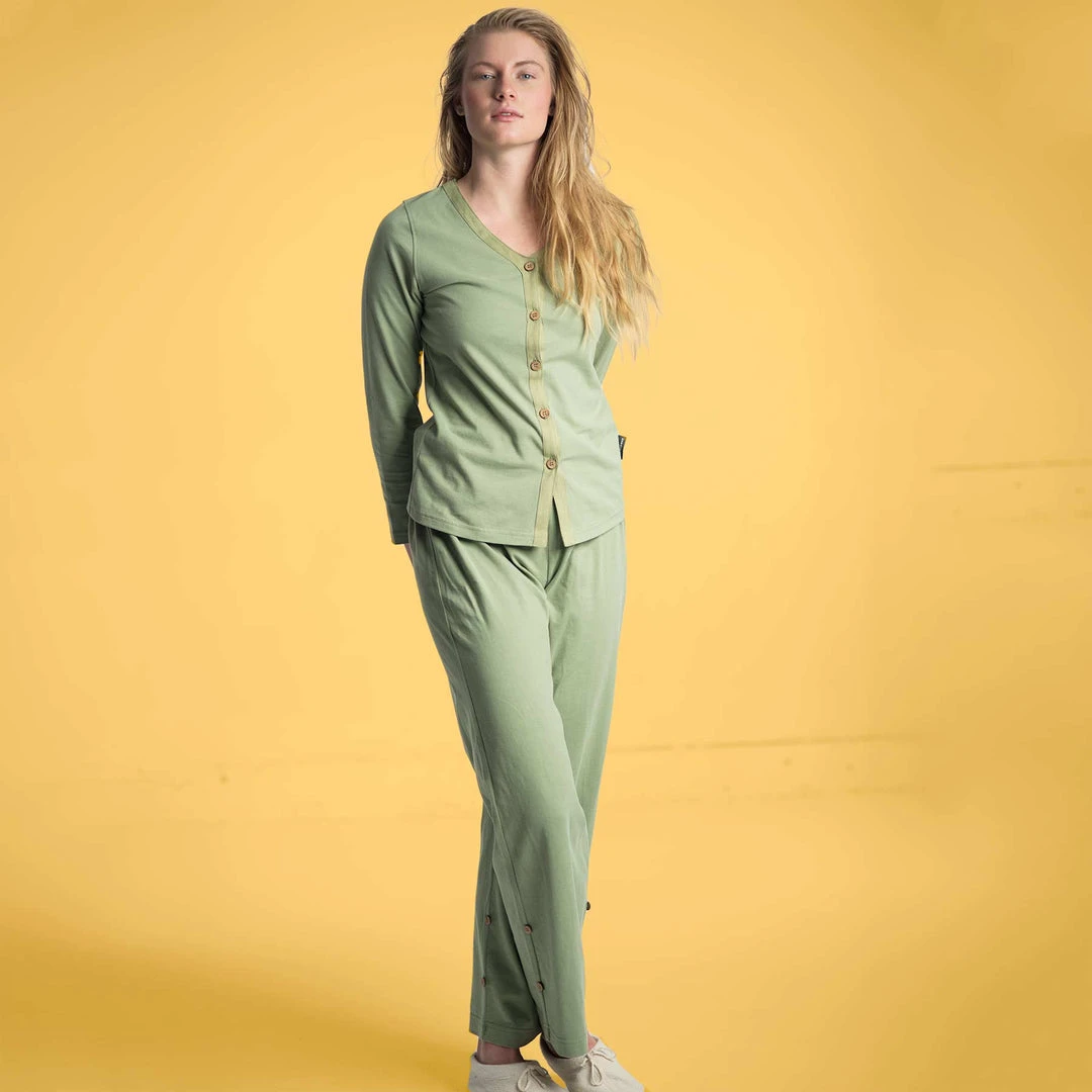 AVIGNON 100% Organic Prima Cotton Jersey Shirt - Women's Lounge Top & Sleepwear 3 Vendor-unknown AVIGNON 100% Organic Prima Cotton Jersey Shirt / Lounge Top Women