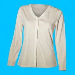 AVIGNON 100% Organic Prima Cotton Jersey Shirt - Women's Lounge Top & Sleepwear 20 Vendor-unknown AVIGNON 100% Organic Prima Cotton Jersey Shirt / Lounge Top Women