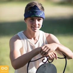 Organic Hemp Bandana with Buddha Om Design - 22x22 Inches | Eco-Friendly Face Covering & Scarf for Men & Women 21 Vendor-unknown Printed Tees & More Organic Hemp Bandana - Buddha Om Design (22 X 22)