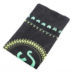 Organic Hemp Bandana with Buddha Om Design - 22x22 Inches | Eco-Friendly Face Covering & Scarf for Men & Women 30 Vendor-unknown Printed Tees & More Organic Hemp Bandana - Buddha Om Design (22 X 22)