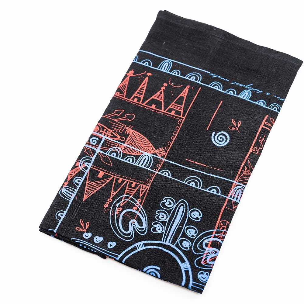 MARLEY Organic Hemp Bandana - Tribal Design (22" X 22") for Men & Women | Eco-Friendly Face Covering & Scarf 18 Vendor-unknown MARLEY Organic Hemp Bandana - Tribal Design (22" X 22") Printed Tees & More