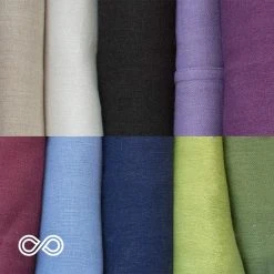 Vendor-unknown BedBath 73x72 Hemp Shower Curtain 100% Organic PVC-free (Full Size) (MONTEBELLO)