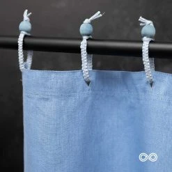 100% Organic Hemp Curtain - Natural Fabric Draperies for Living Room & Bedroom, 73.5 x 72" 36 Vendor-unknown MONTEBELLO 73.5 X 72