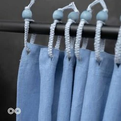 100% Organic Hemp Curtain - Natural Fabric Draperies for Living Room & Bedroom, 73.5 x 72" 38 Vendor-unknown MONTEBELLO 73.5 X 72