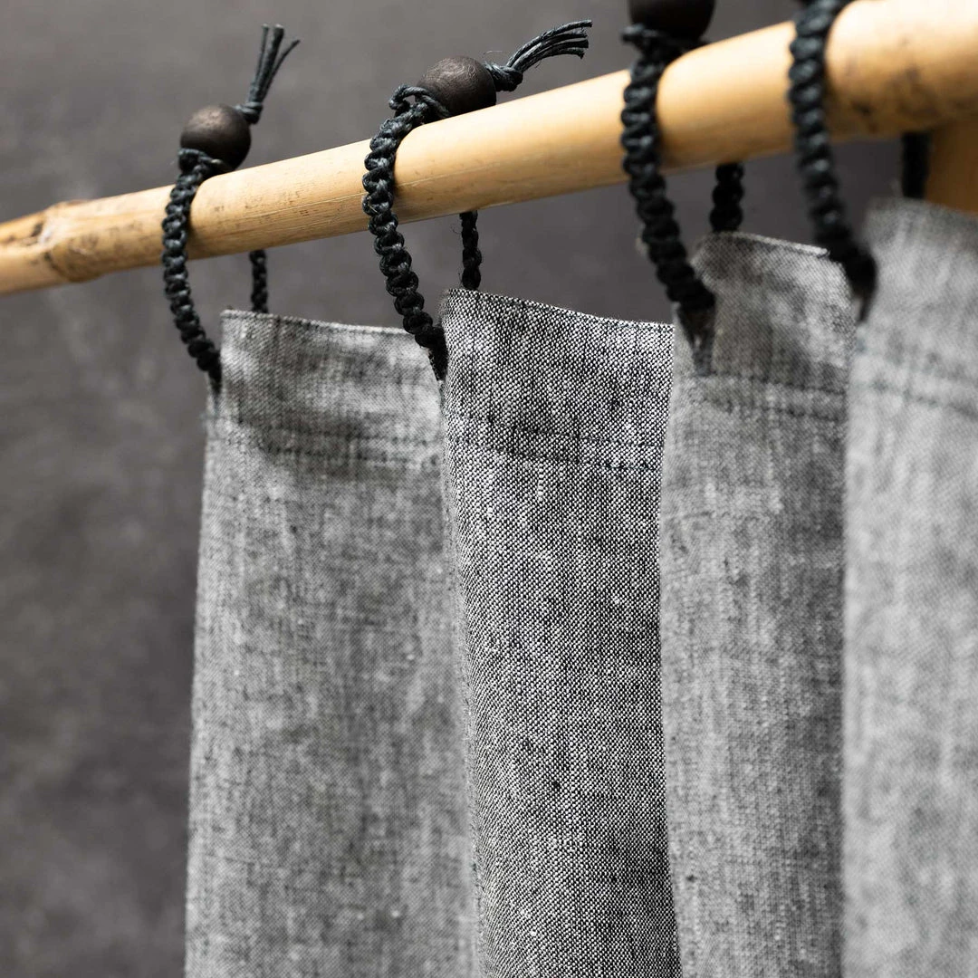 48x72 Organic Hemp Shower Curtain | PVC-Free, Eco-Friendly Stall Size | Montebello Design by BedBath 24 Vendor-unknown 48x72 Hemp Shower Curtain 100% Organic PVC-free (Stall Size) (MONTEBELLO) BedBath