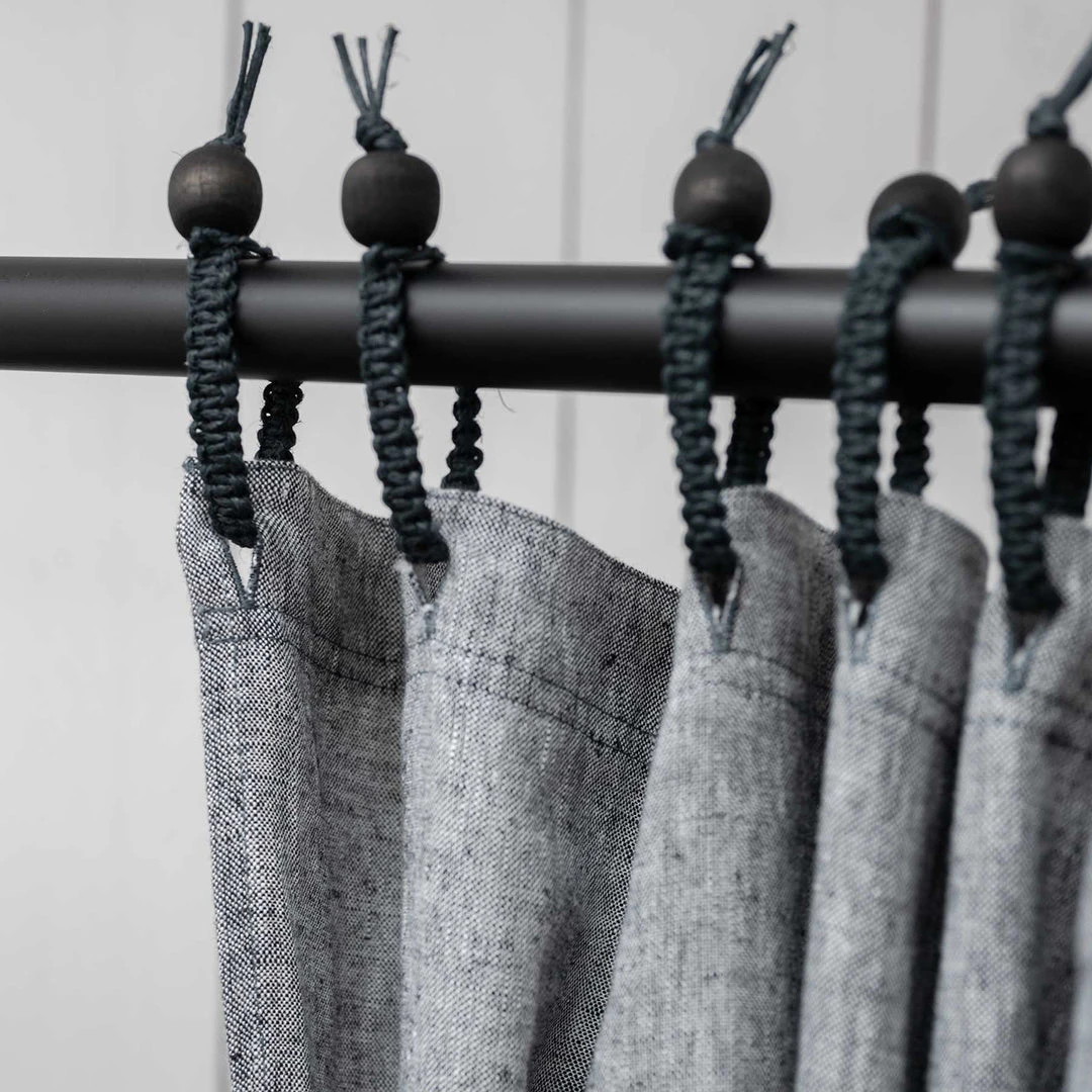 48x72 Organic Hemp Shower Curtain | PVC-Free, Eco-Friendly Stall Size | Montebello Design by BedBath 13 Vendor-unknown 48x72 Hemp Shower Curtain 100% Organic PVC-free (Stall Size) (MONTEBELLO) BedBath