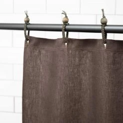 48x72 Organic Hemp Shower Curtain | PVC-Free, Eco-Friendly Stall Size | Montebello Design by BedBath 37 Vendor-unknown 48x72 Hemp Shower Curtain 100% Organic PVC-free (Stall Size) (MONTEBELLO) BedBath