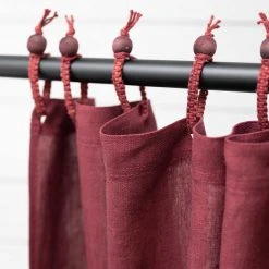 Vendor-unknown BedBath 73x72 Hemp Shower Curtain 100% Organic PVC-free (Full Size) (MONTEBELLO)