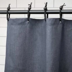 48x72 Organic Hemp Shower Curtain | PVC-Free, Eco-Friendly Stall Size | Montebello Design by BedBath 31 Vendor-unknown 48x72 Hemp Shower Curtain 100% Organic PVC-free (Stall Size) (MONTEBELLO) BedBath